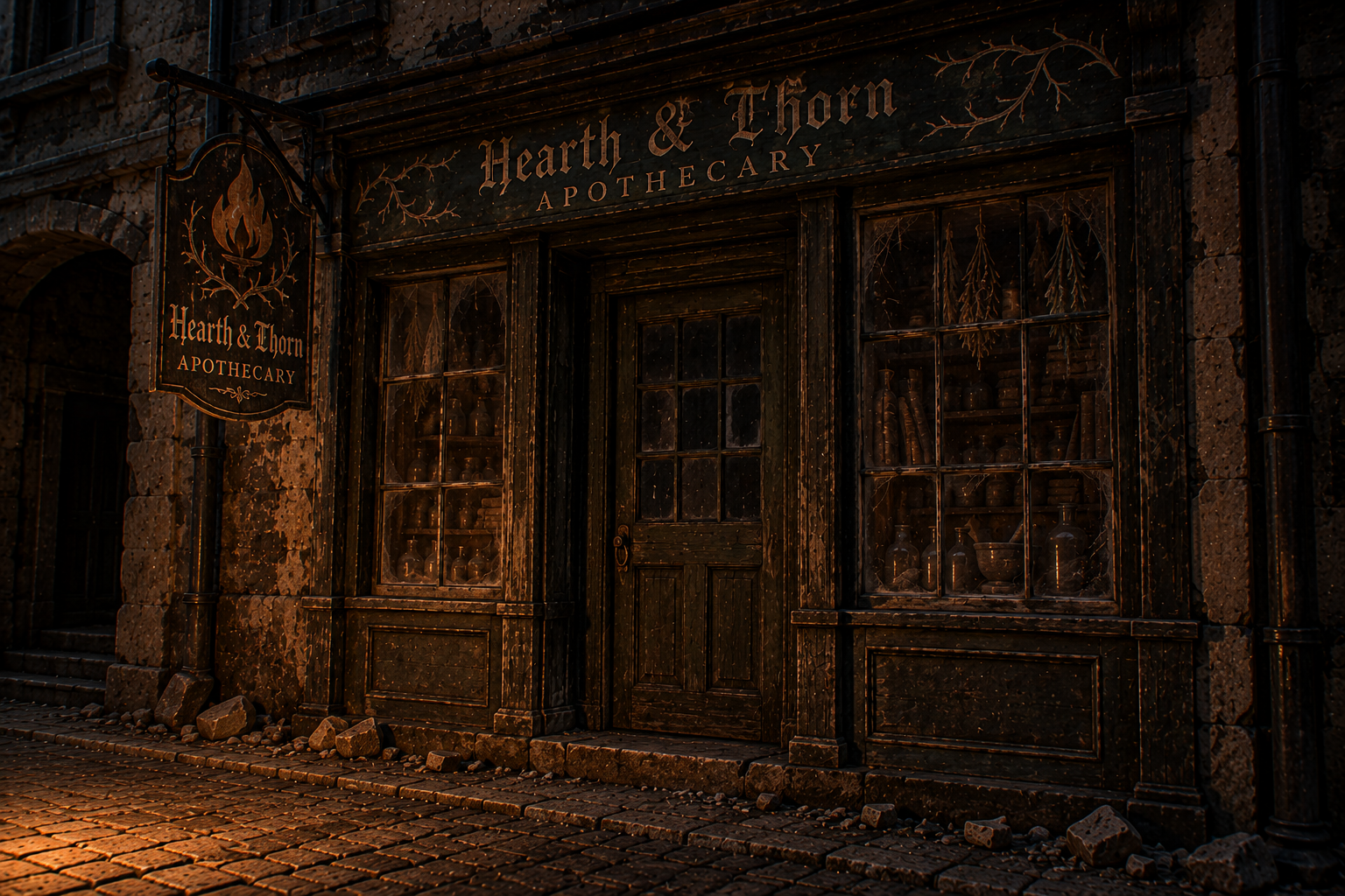 Hearth & Thorn Facade