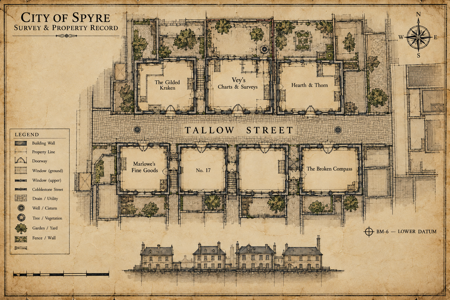Tallow Street Master Survey